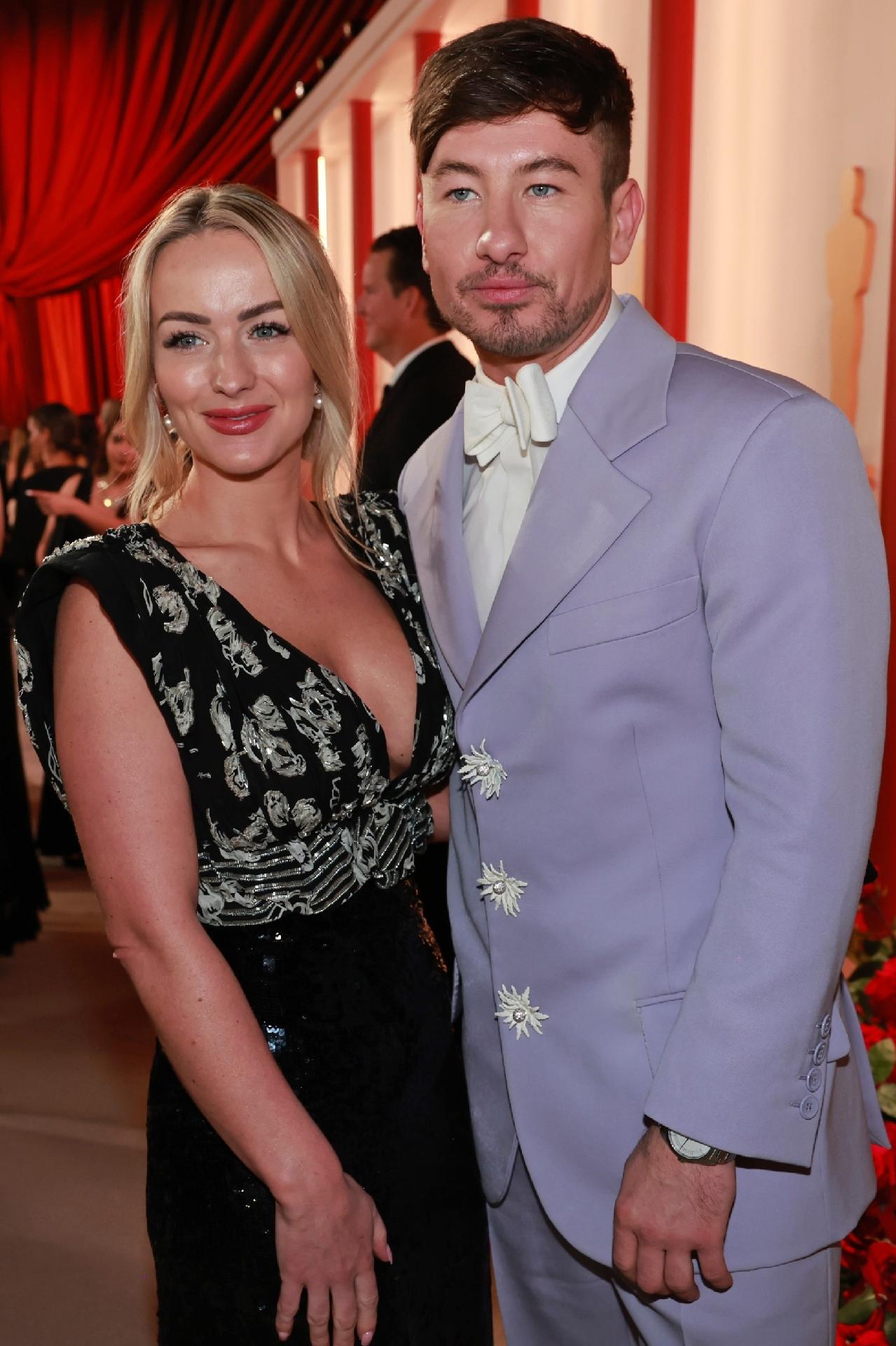 Alyson Sandro e Barry Keoghan no Oscar 2023 - Emma McIntyre/Getty Images