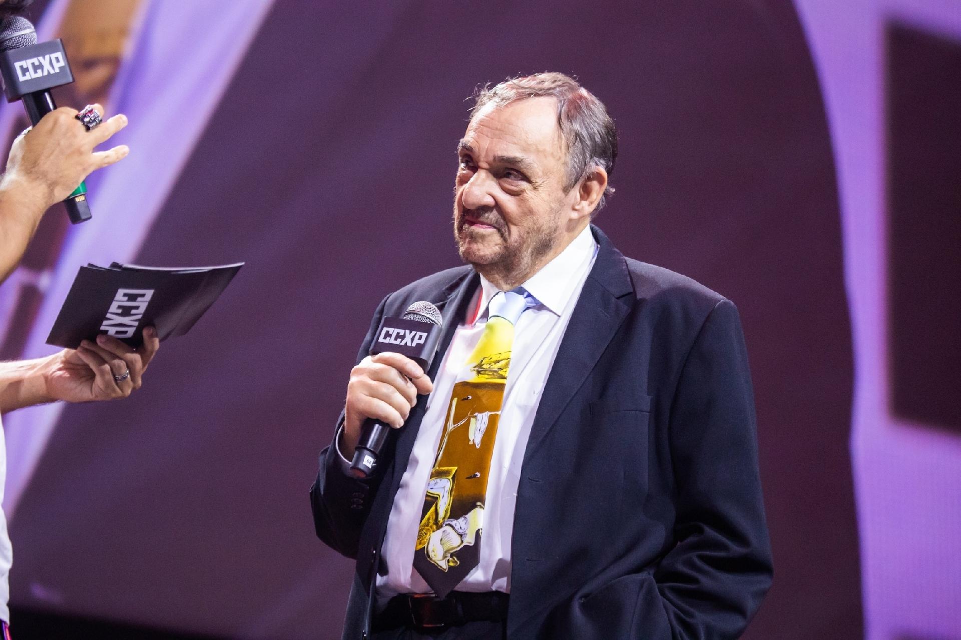 John Rhys-Davies de 'O Senhor dos Anéis', participa de painel na CCXP 22 - Patrícia Devoraes/Brazil News