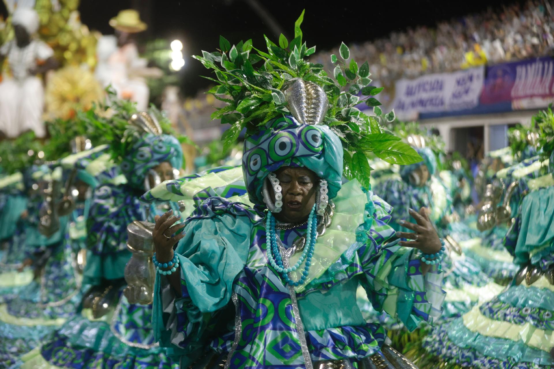 Acadêmicos do Tucuruvi é a segunda escola a se apresentar no segundo dia de desfiles de São Paulo - Ricardo Matsukawa/ UOL