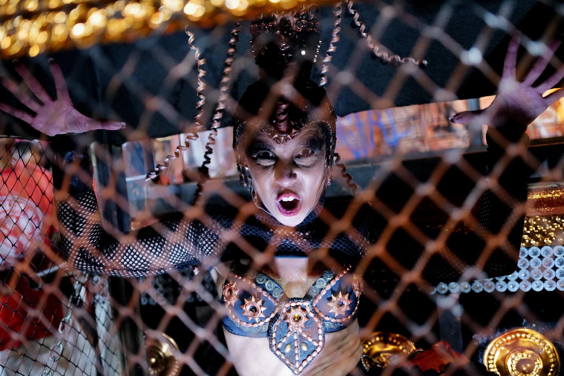 "Delírios de Um Paraíso Vermelho" foi o enredo escolhido pela escola de samba - Lucas Landau/ UOL