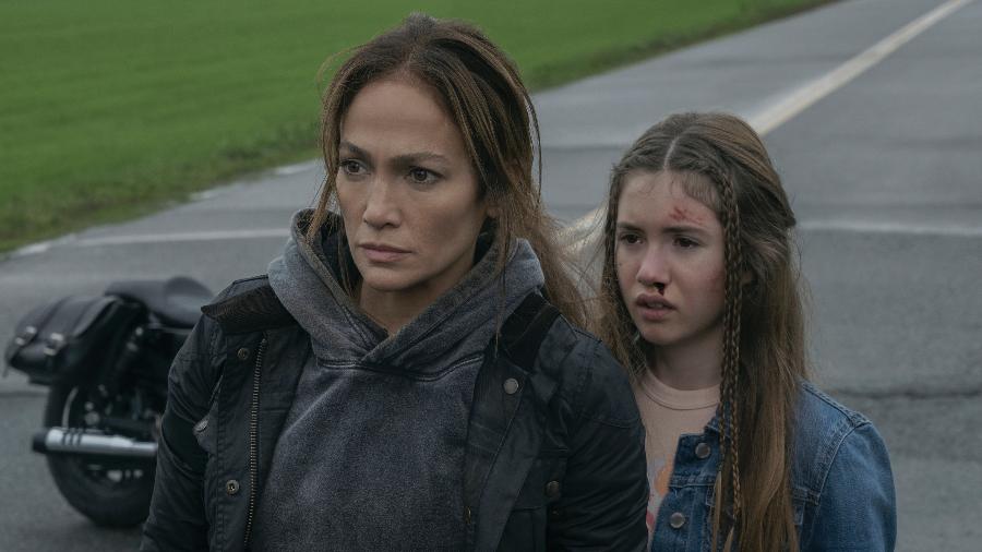 Jennifer Lopez e Lucy Paez são mãe e filha em "A Mãe" - Divulgação/Netflix