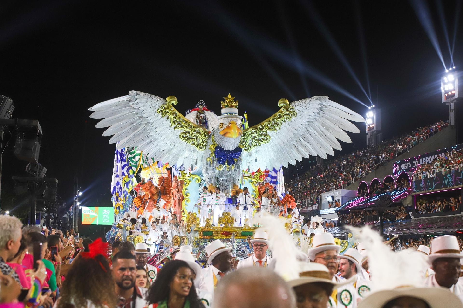 Grande Rio enalteceu a carreira de Zeca Pagodinho - Zô Guimarães/ UOL