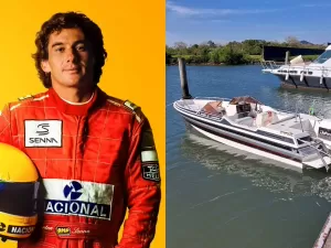 Lancha de Ayrton Senna será atração em exposição