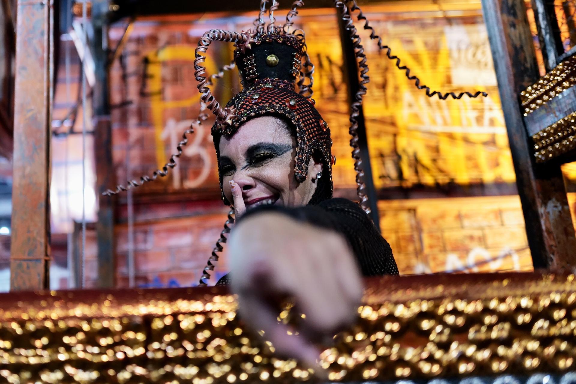 A escola homenageou o carnavalesco Joãosinho Trinta, que morreu em dezembro de 2011 aos 78 anos - Lucas Landau/ UOL