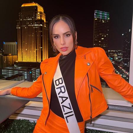 1 - Reprodução/ Instagram @miamamede @missuniverso.brasil - Reprodução/ Instagram @miamamede @missuniverso.brasil