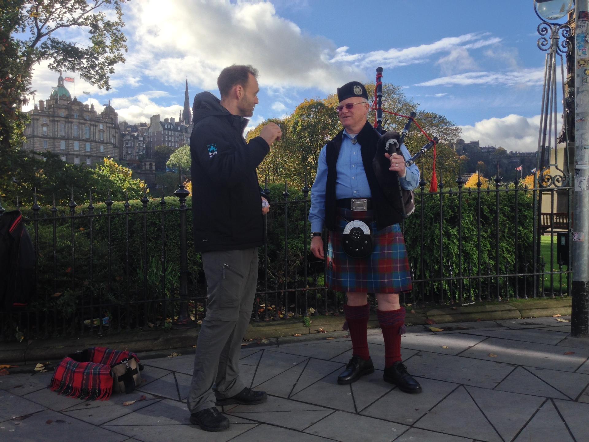 Thor na Escócia - Arquivo pessoal