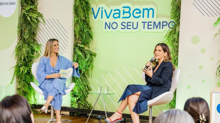 Ingrid Guimarães em conversa com Mariana Ferrão no VivaBem No Seu Tempo