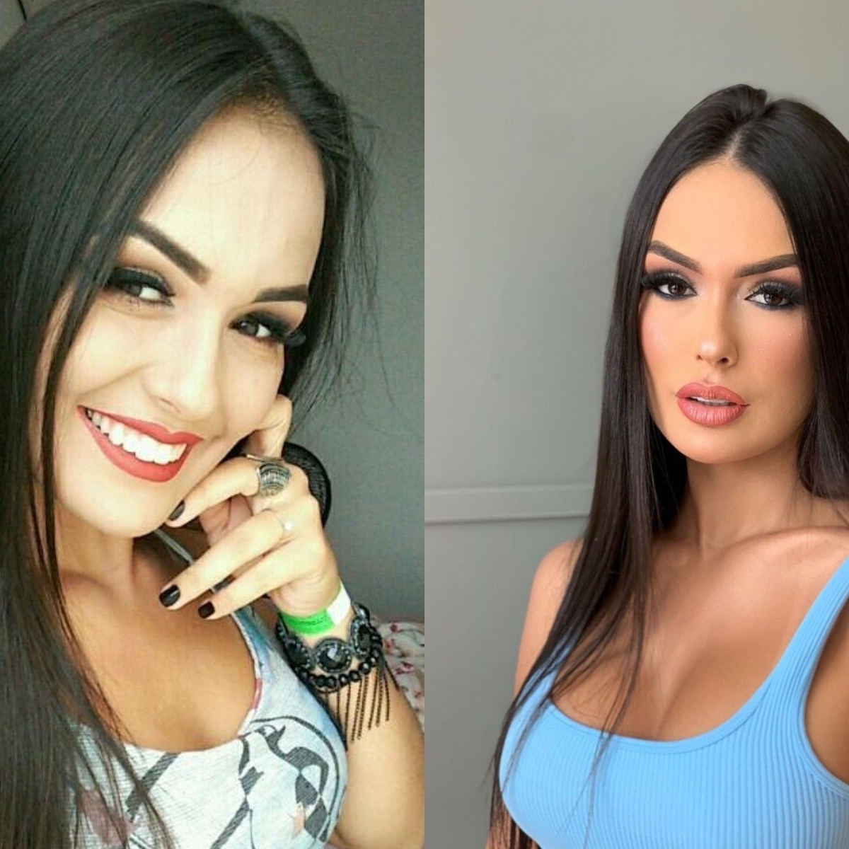 De fio-dental, ex-BBB Larissa Santos empina bumbum em Lençóis