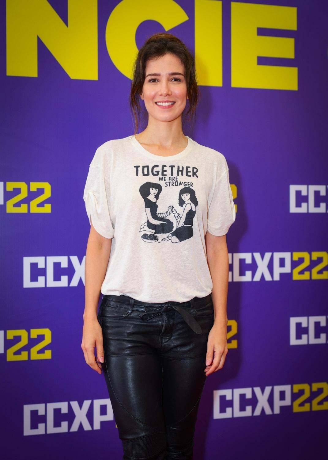 Marjorie Estiano no quarto dia de CCXP - Manuela Scarpa/Brazil News