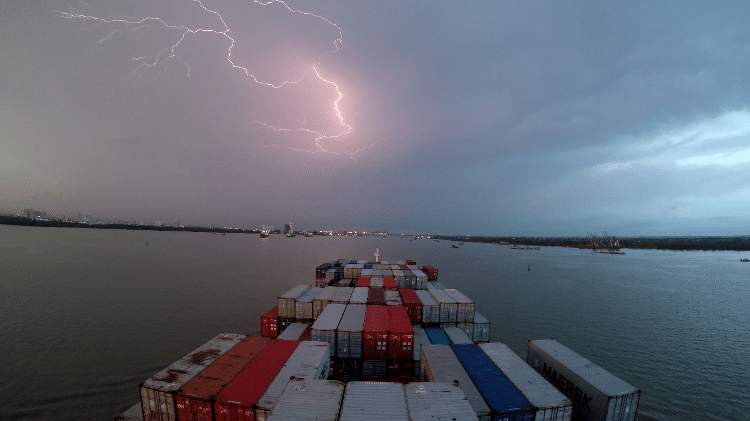 Viagem em navio cargueiro - Arquivo pessoal - Arquivo pessoal