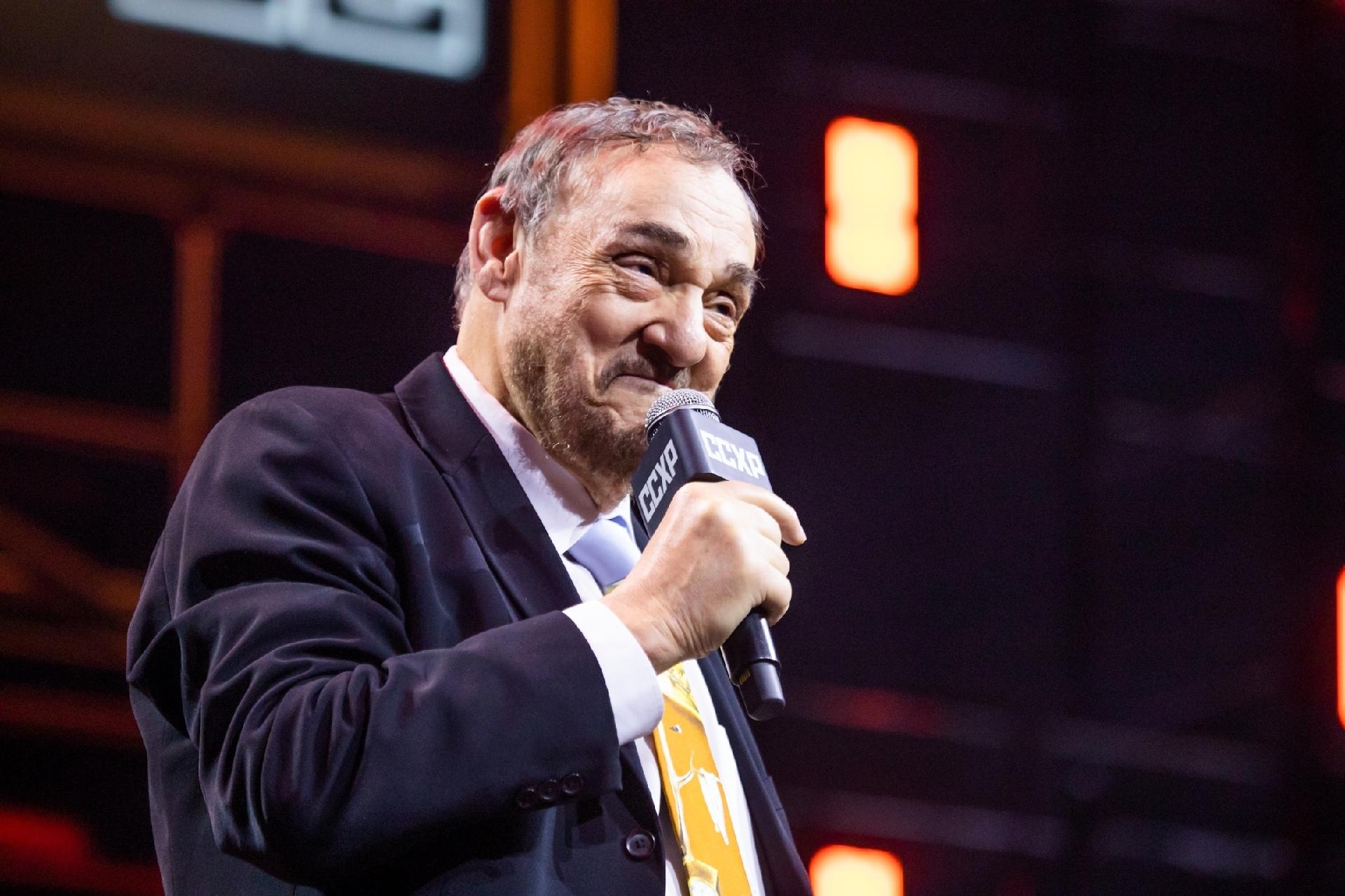John Rhys-Davies de 'O Senhor dos Anéis', participa de painel na CCXP 22 - Patrícia Devoraes/Brazil News