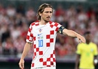De refugiado a ícone de geração: Modric leva Croácia à semifinal da Copa - GABRIEL BOUYS / AFP