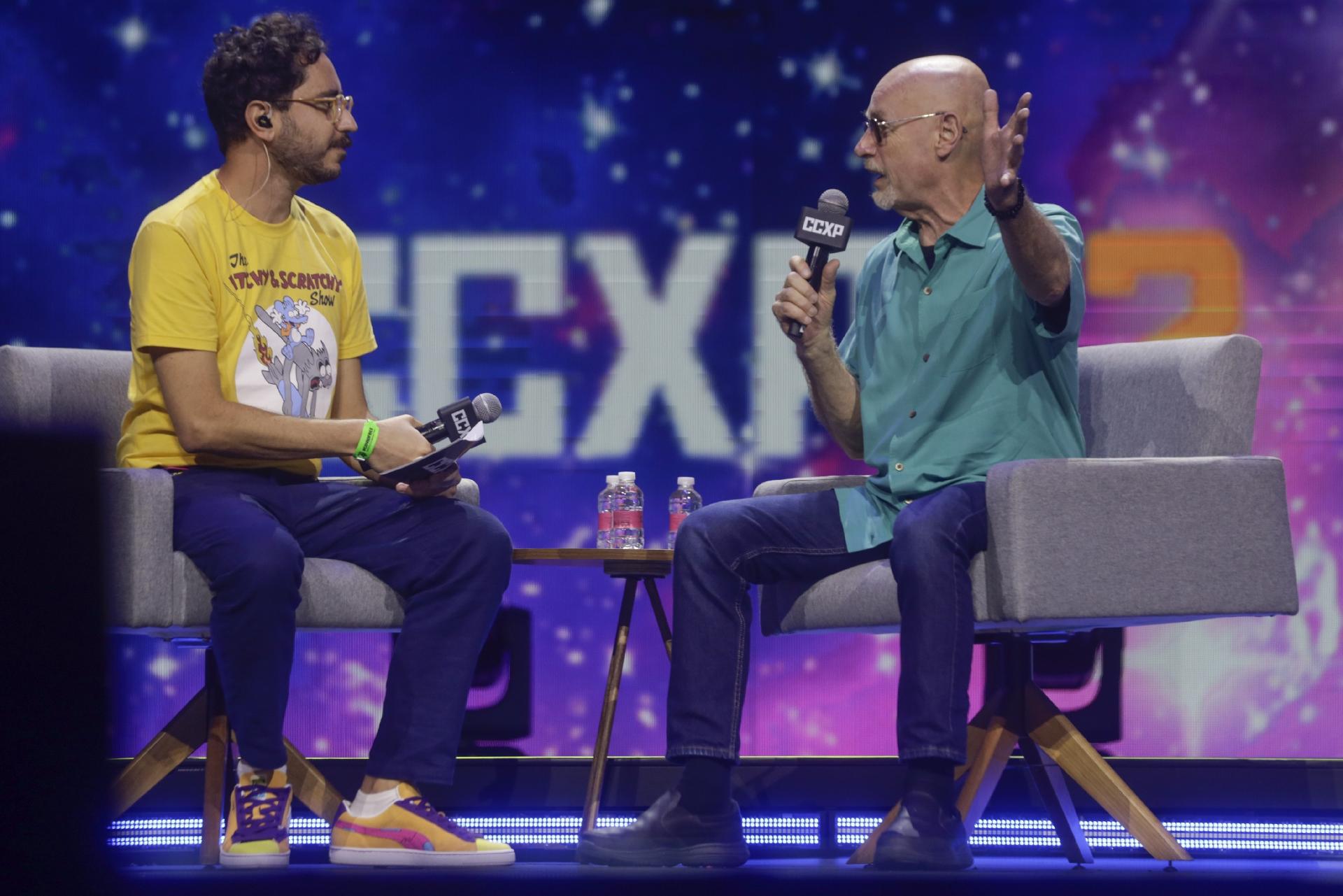 Jim Starlin, criador do Thanos, na CCXP - Ricardo Matsukawa / UOL