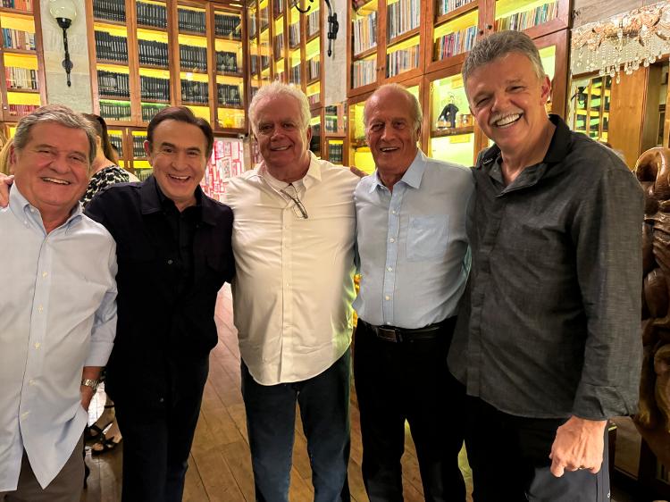 Mario Gonçalves, Amaury Jr., Nelson Kaufman, Fernando Mauro Filho, Gilmar Rinaldi.