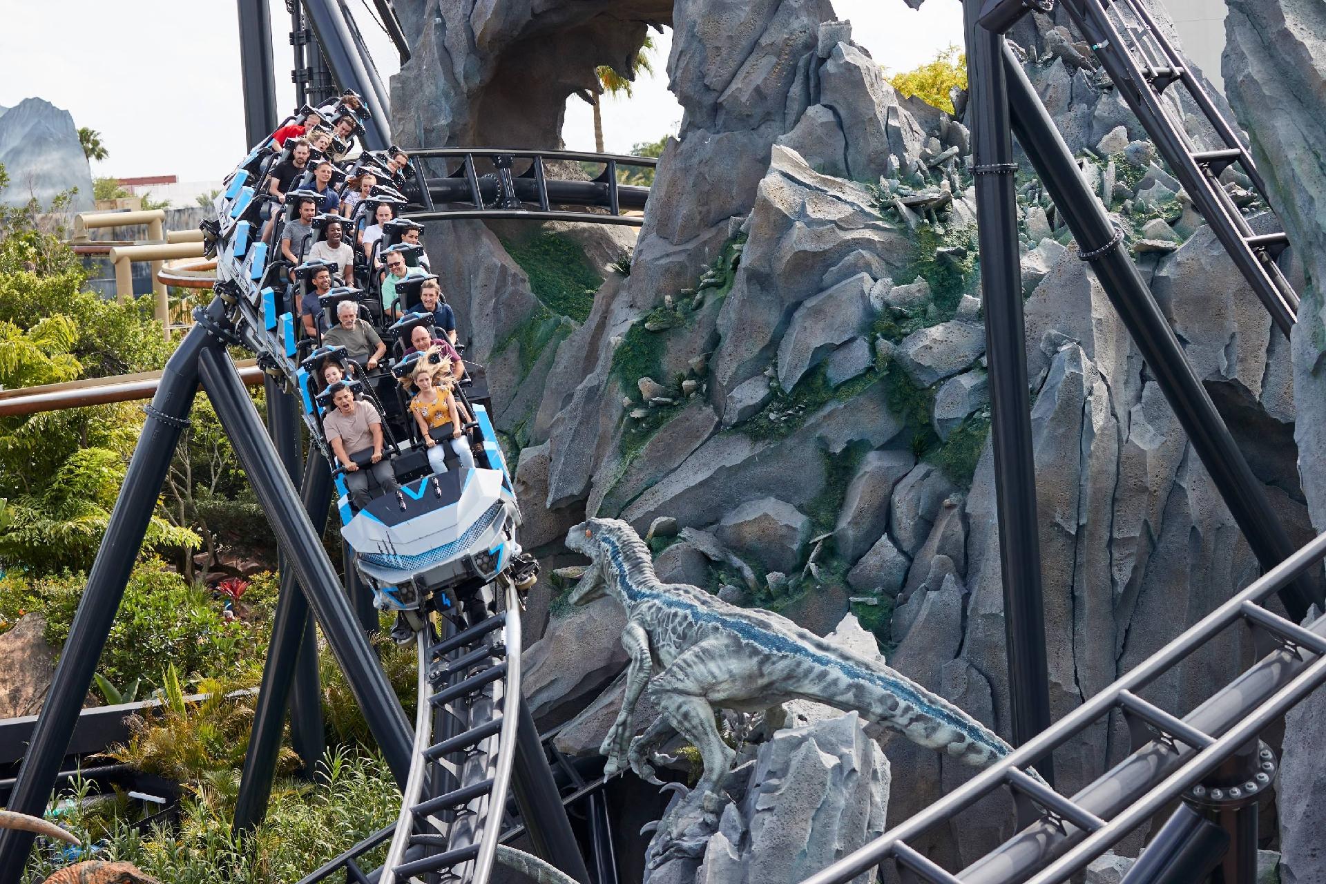 Jurassic World VelociCoaster - Divulgação