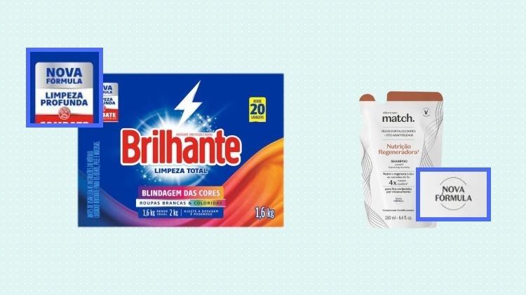 As reformulações não ocorrem apenas em alimentos, mas também em outros setores da indústria