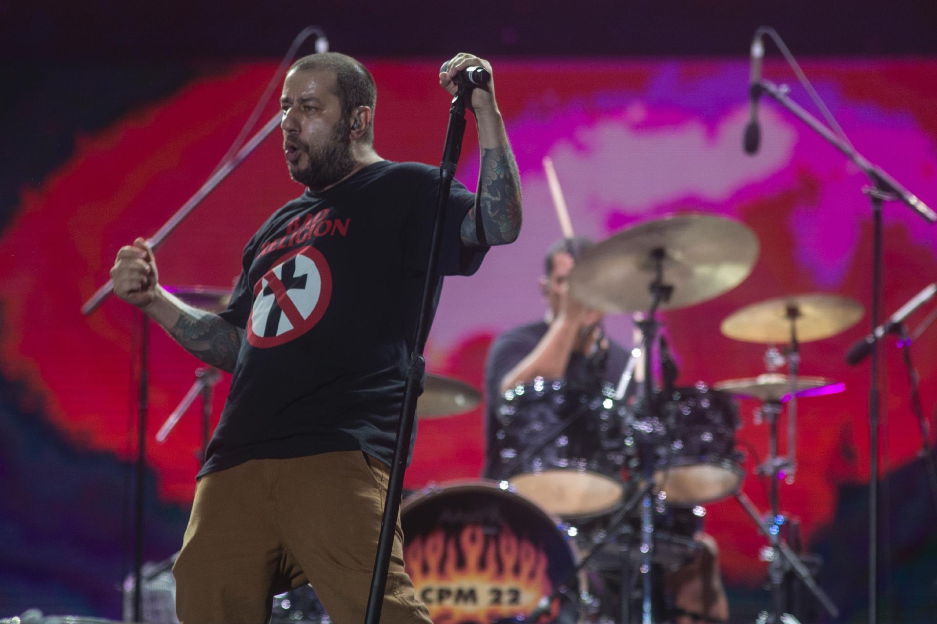 CPM 22 abre os shows no Palco Mundo do Rock in Rio - Júlio Guimarães/UOL