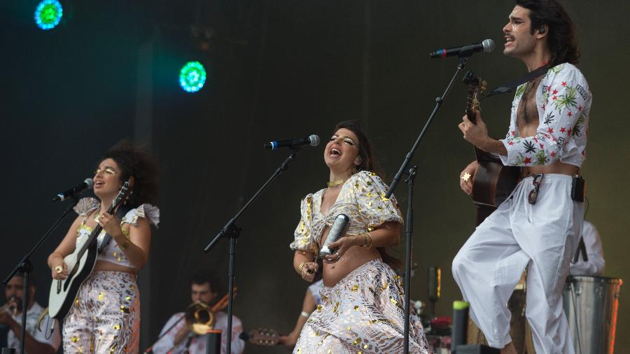 Bala Desejo animou o público que começava a chegar no Rock in Rio - Júlio Guimarães/UOL