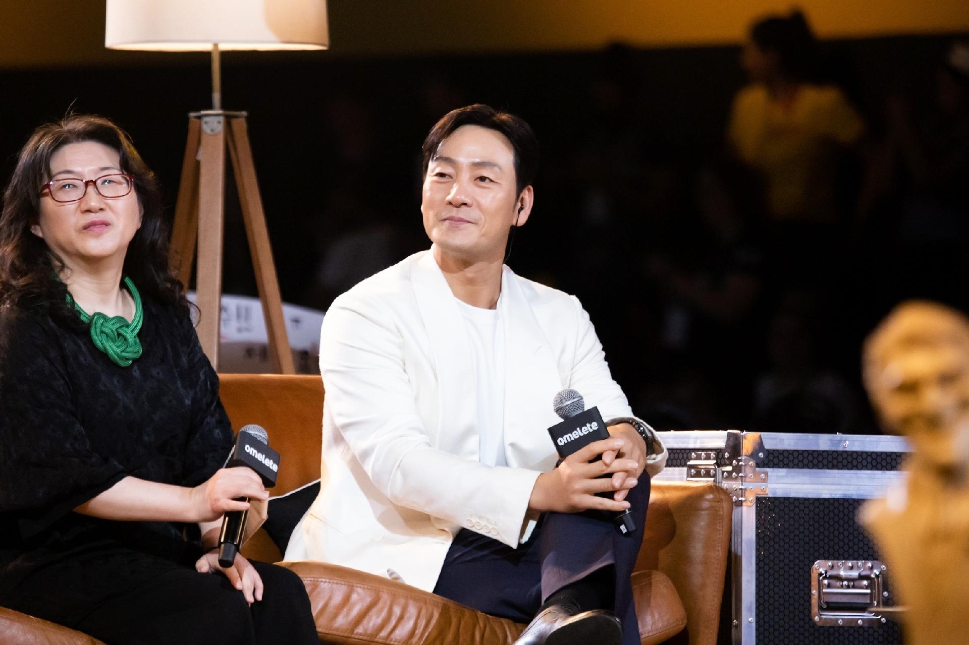 Park Hae-soo, de 'Round 6', no terceiro dia de CCXP - Lucas Ramos / Brazil News
