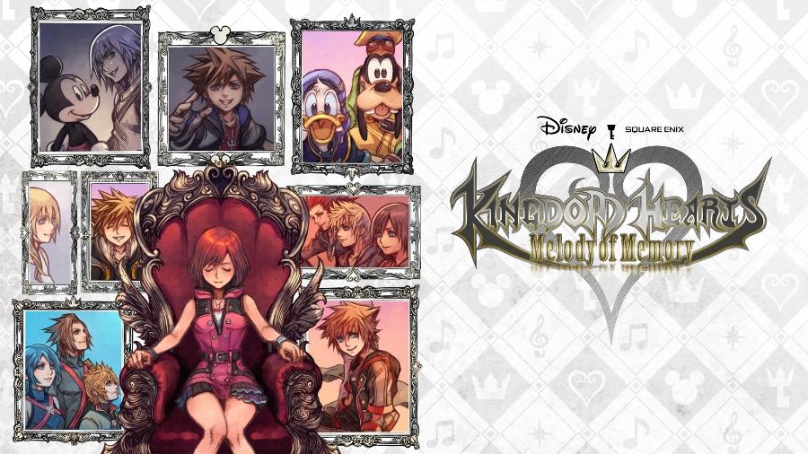 Kingdom Hearts: Melody of Memory - Divulgação/Square Enix