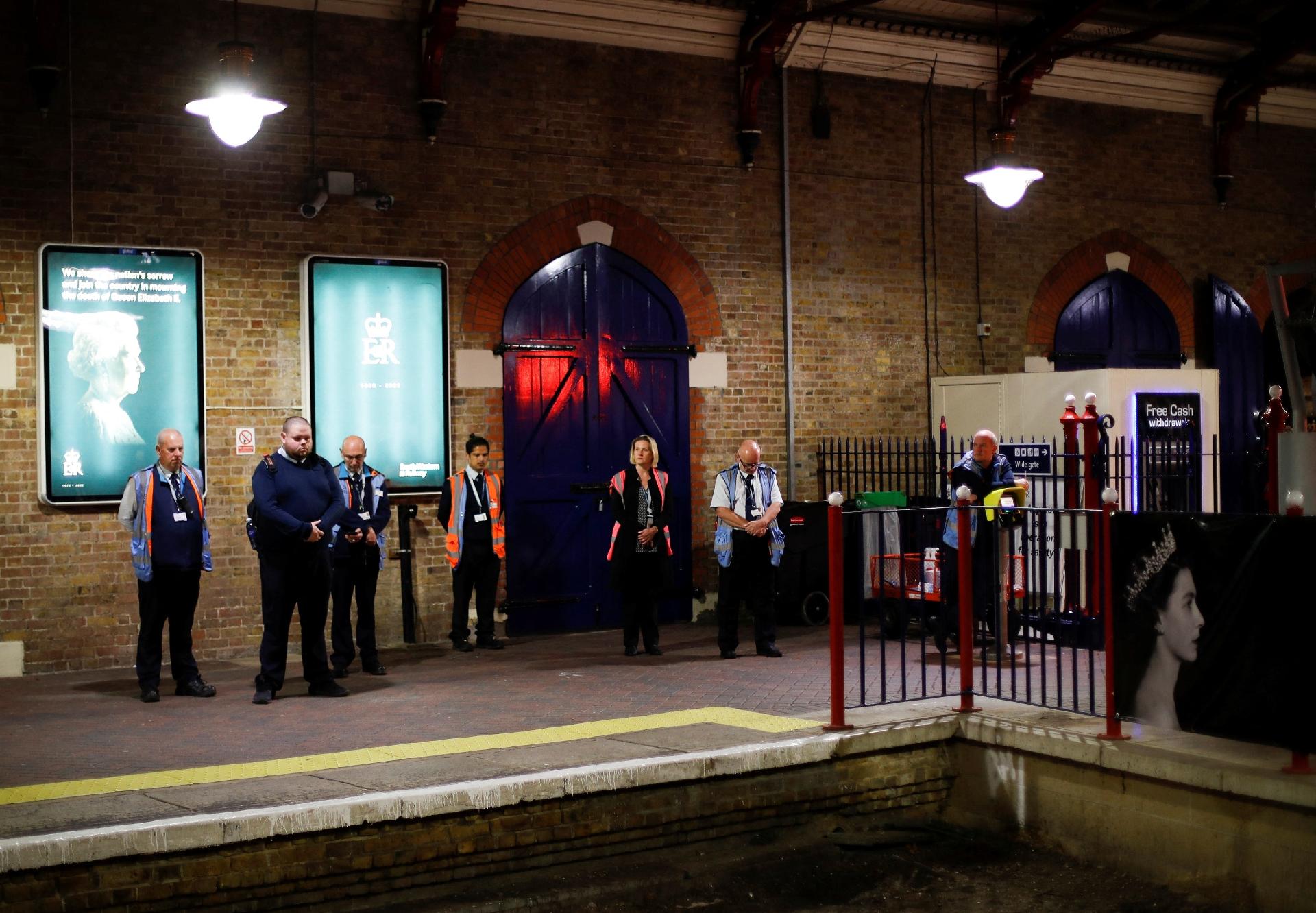 People, the day before his funeral, September 18, 2022