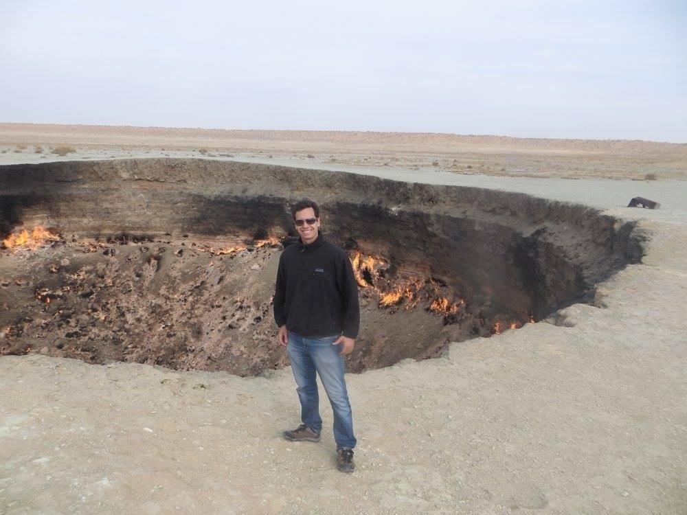 Igor in Turkmenistan before moving to Ukraine - Personal Archive