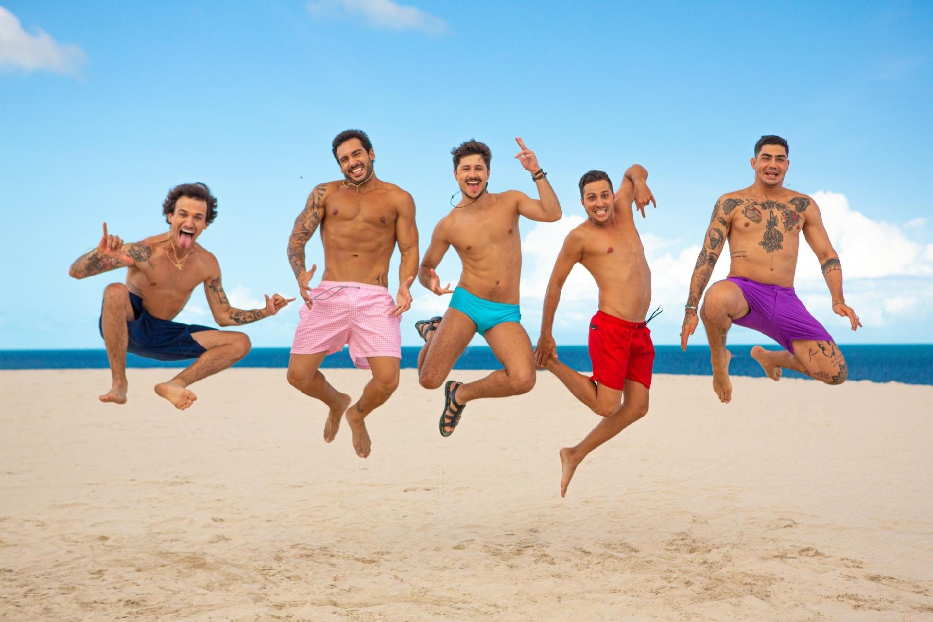 Os meninos do novo De Férias com o Ex - Divulgação