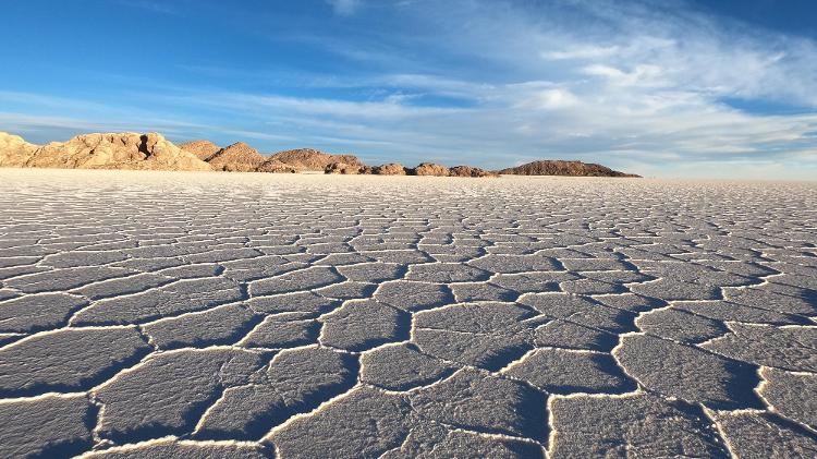 O salar para onde se volta o Kachi Lodge, na Bolívia - Divulgação - Divulgação