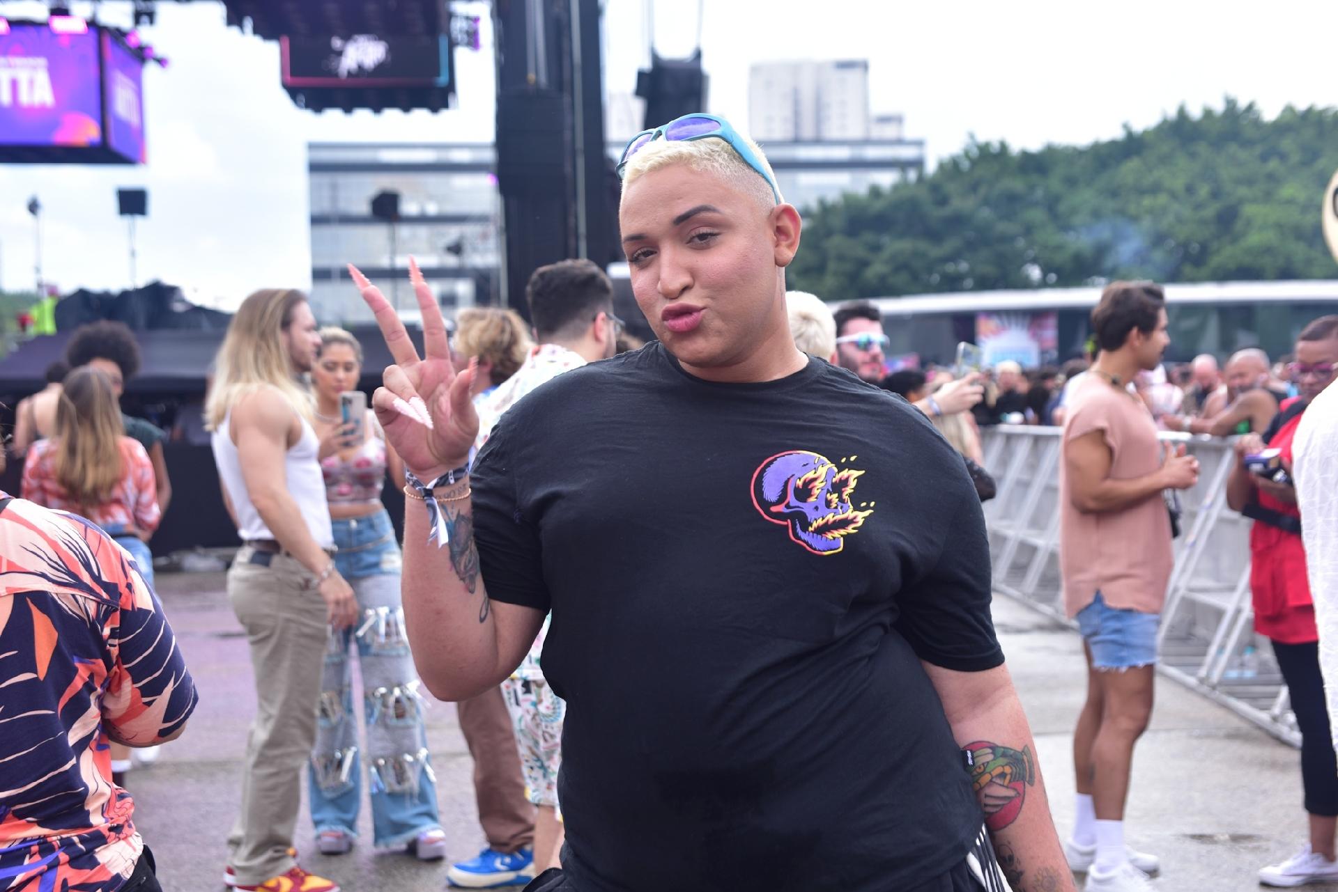 Yarley Ara no "Ensaios da Anitta" - Leo Franco / AgNews