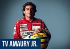 TV Amaury Jr. - Entrevista com Ayrton Senna (Flashback) - capa