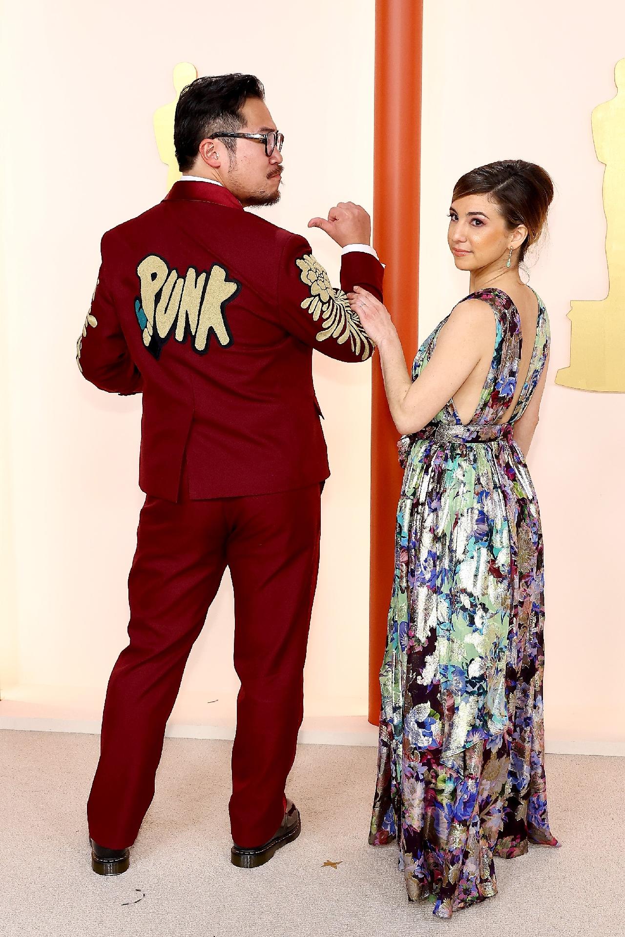 Daniel Kwan e Kirsten Lepore no Oscar 2023 - Arturo Holmes/Getty Images