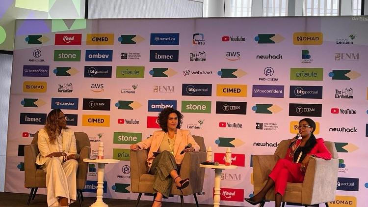 Dione Assis, Flávia Santos Lloyd e Victória Dandara Dione Assis, Flávia Santos Lloyd e Victória Dandara