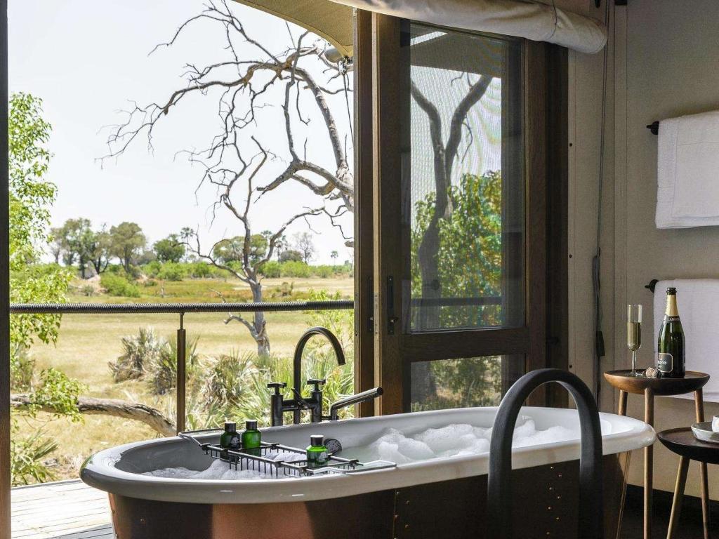 Xigera Safari Lodge - Reprodução/Xigera Safari Lodge