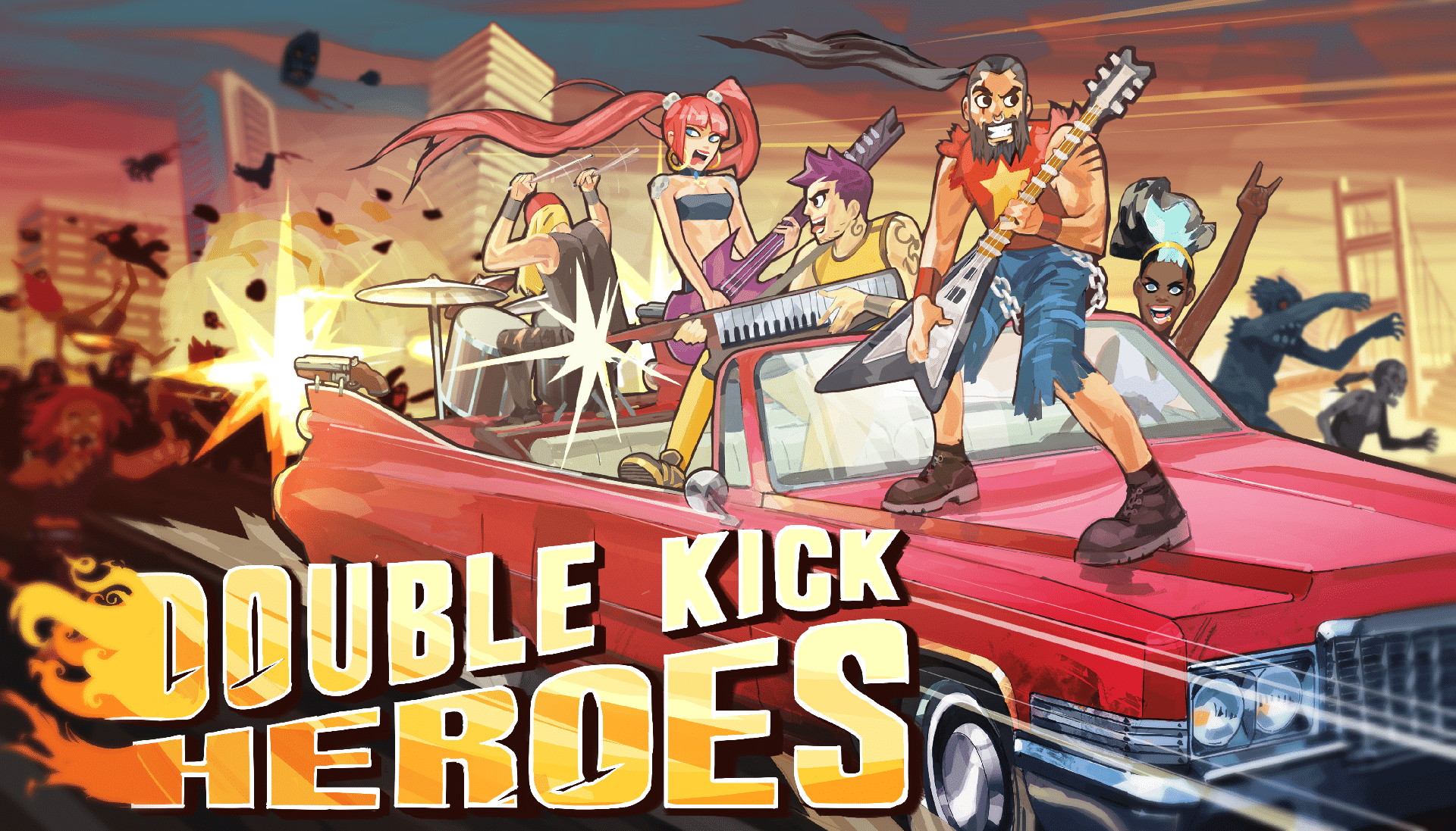 Double Kick Heroes Steelbook Edition Sur Switch – Neuf Sous Cellophane, Multi-langues