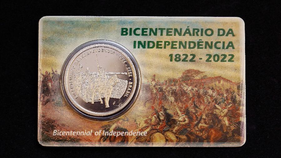 Embalagem da moeda comemorativa - Raphael Ribeiro/Banco Central