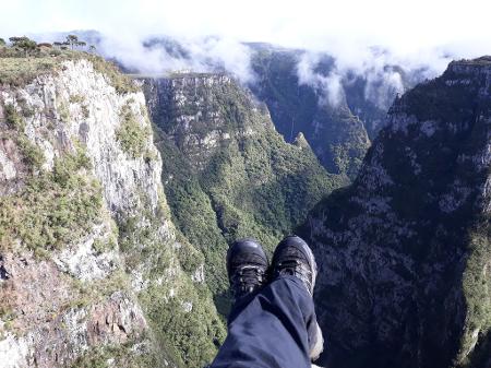 Daiana Antonio da Silva recomenda cuidados básicos para quem quer começar a trilhar - Arquivo pessoal - Arquivo pessoal