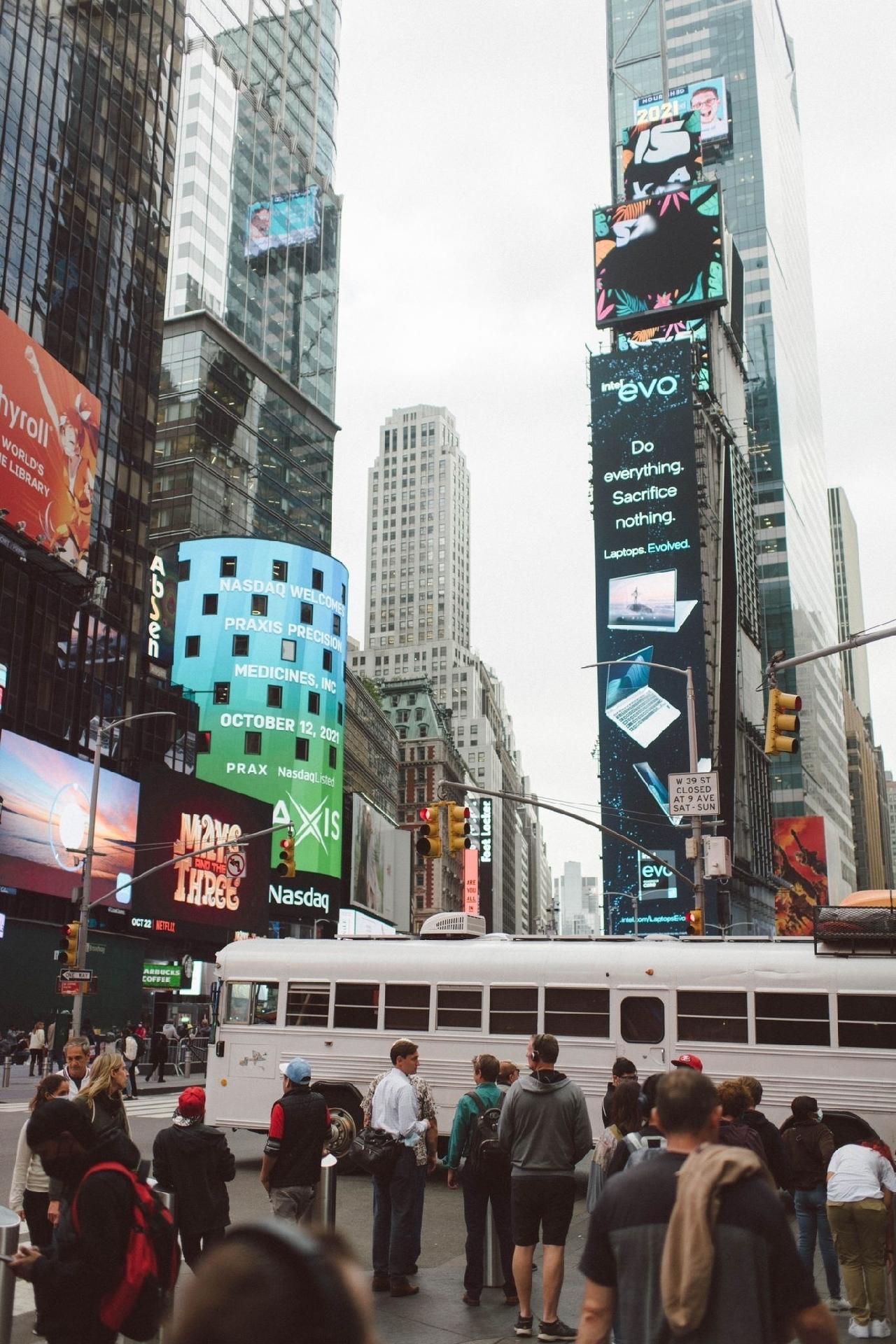 El autobús en Nueva York - Archivo personal