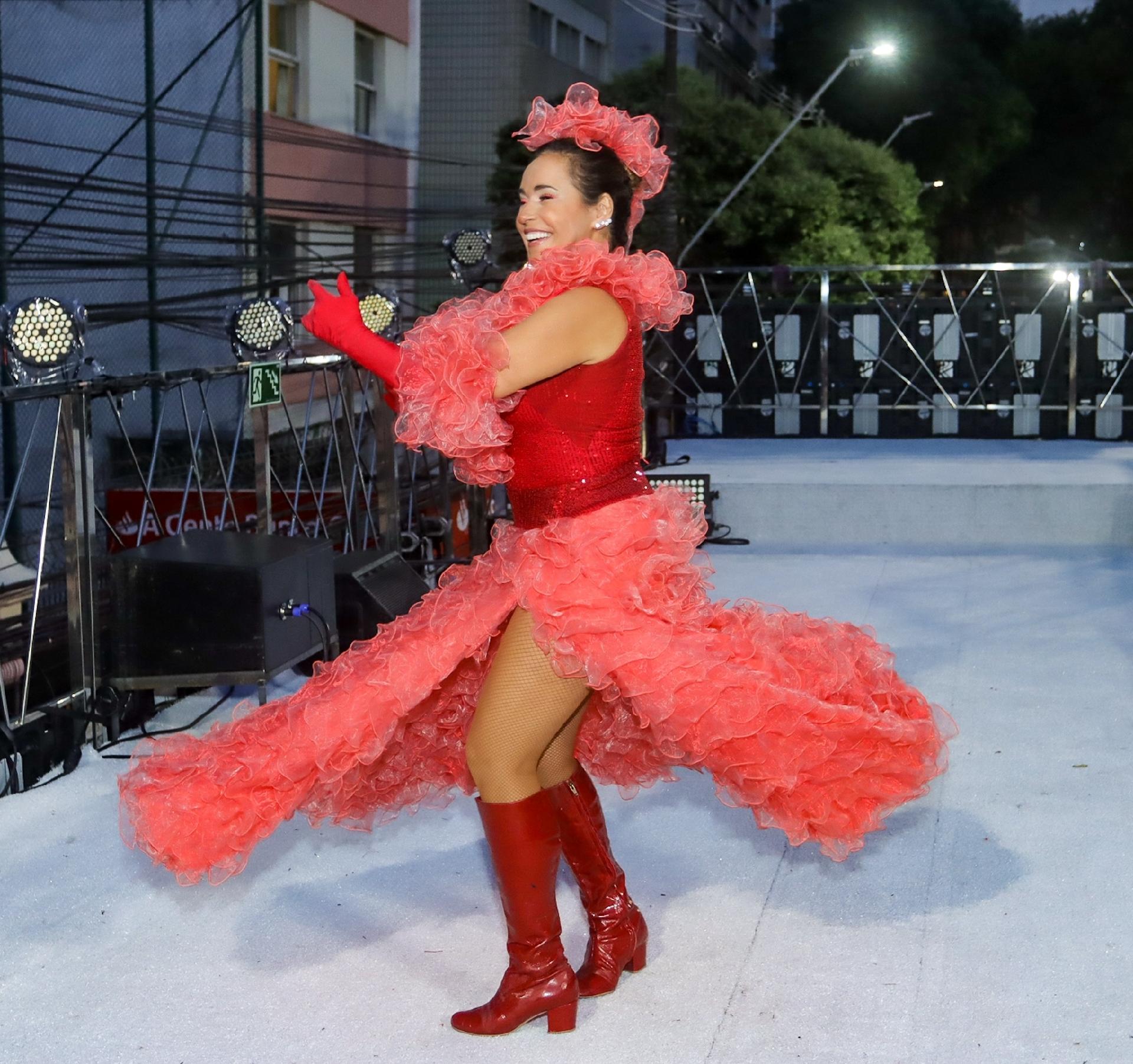 Daniela Mercury no Carnaval de Salvador - Victor Chapetta/ Agnews