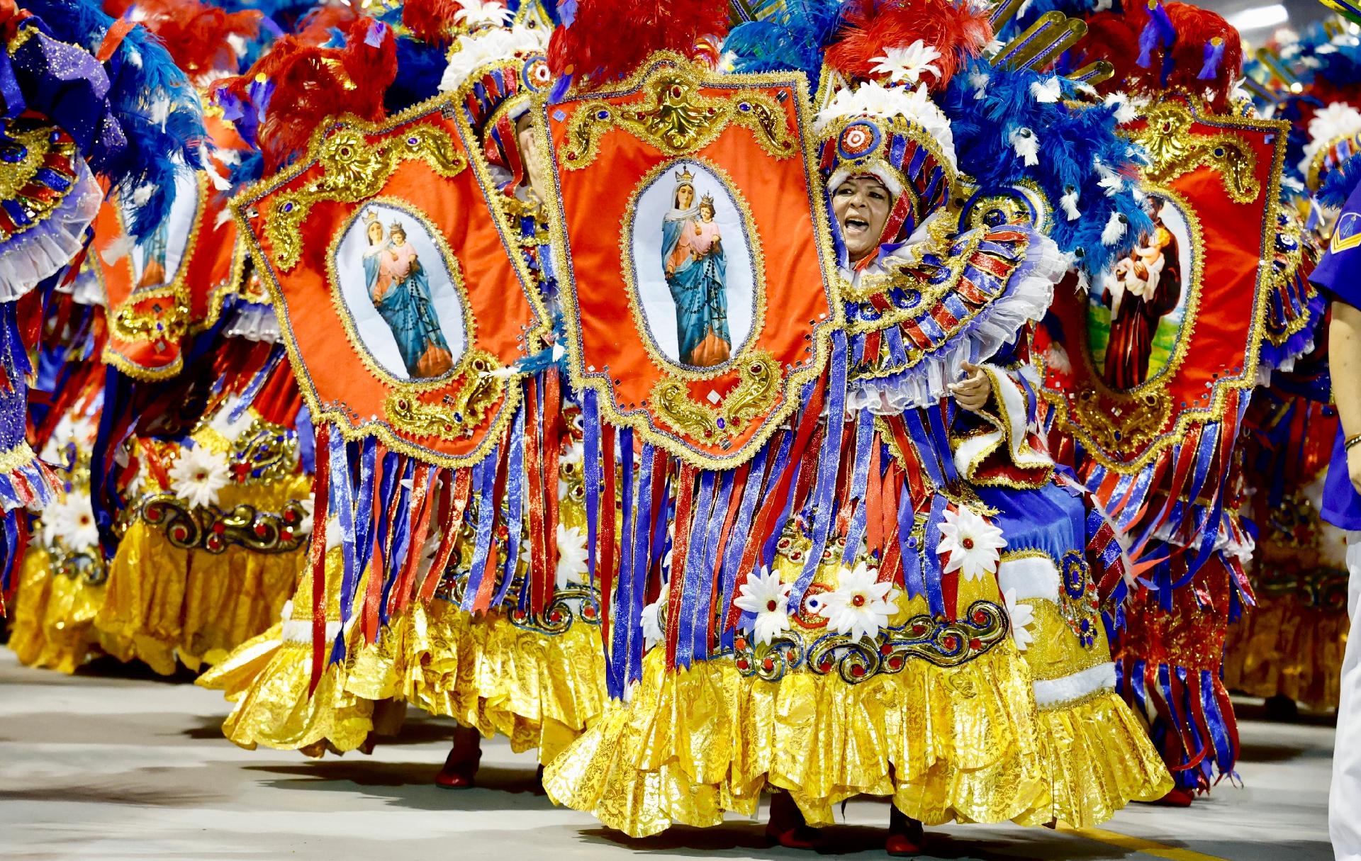 Acadêmicos do Tatuapé homenageia Paraty em desfile no Carnaval 2023 - Mariana Pekin/UOL