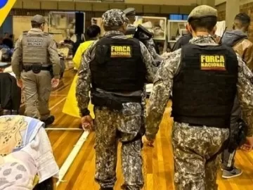 Força Nacional reforça segurança de abrigos no RS após casos de estupro