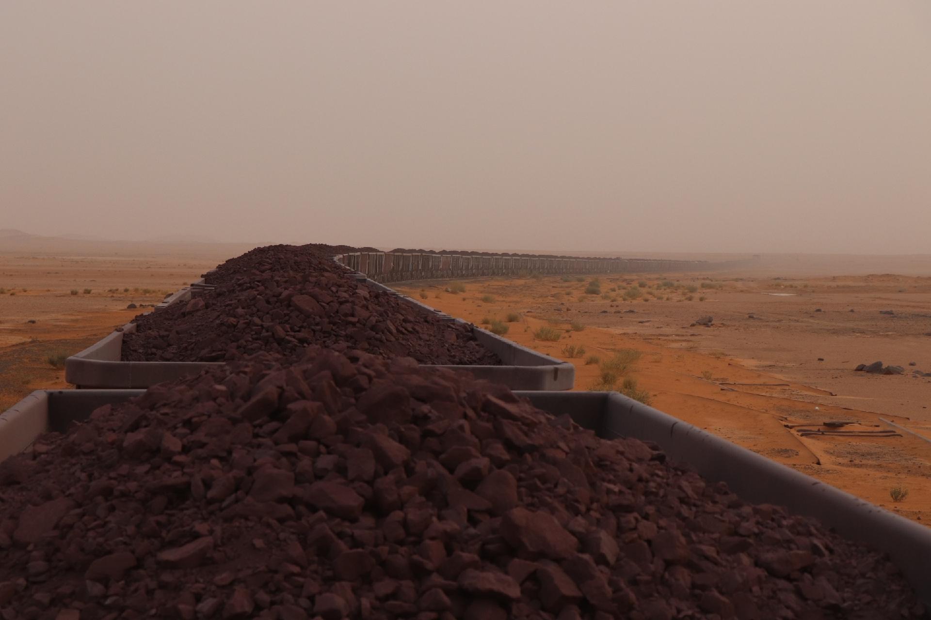 Trem da Mauritânia - Arquivo pessoal