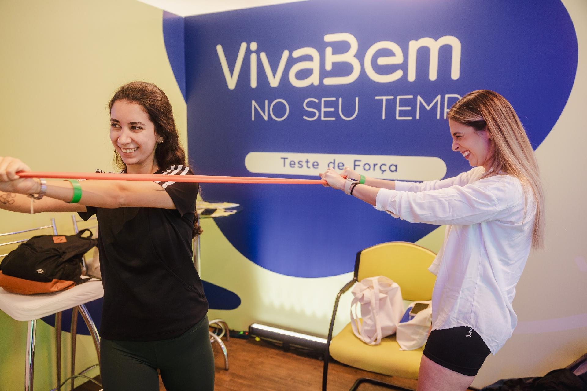 Teste de força realizado no VivaBem no Seu Tempo - Vans Bumbers/UOL