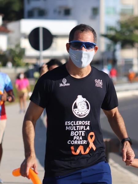 Agenor Netto começou a correr após ser diagnosticado com esclerose múltipla - Arquivo pessoal - Arquivo pessoal