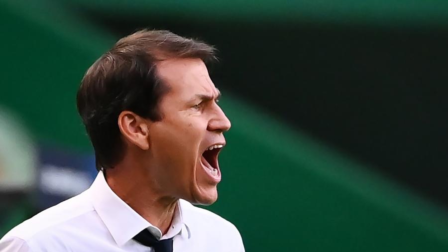 Rudi Garcia, técnico do Lyon - FRANCK FIFE / POOL / AFP