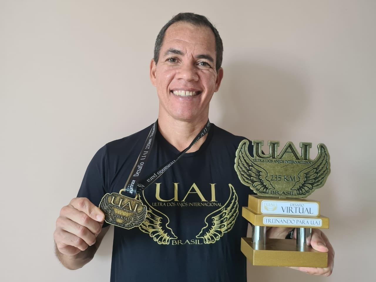 Agenor Netto começou a correr após ser diagnosticado com esclerose múltipla - Arquivo pessoal