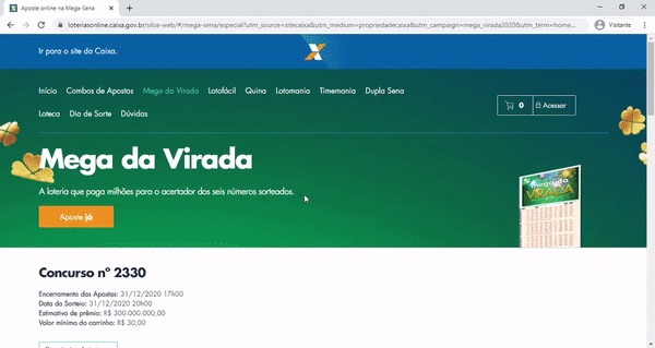 Louco para ganhar Mega da Virada? Saiba como jogar pelo site ou