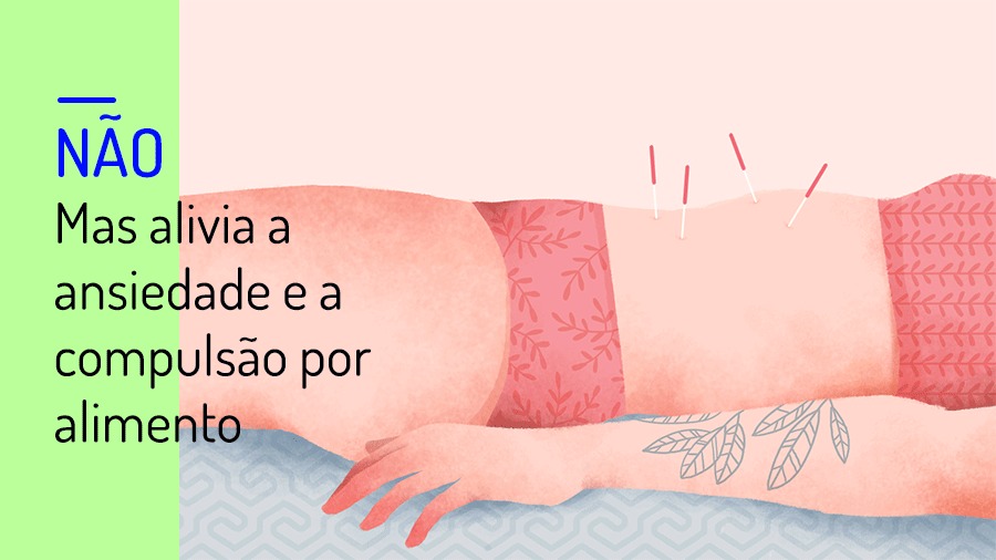 Acupuntura para emagrecer e perder barriga