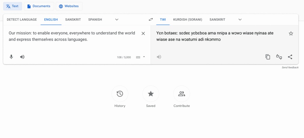Google Tradutor adiciona Guarani e outros 23 idiomas da África, Ásia e  América do Sul