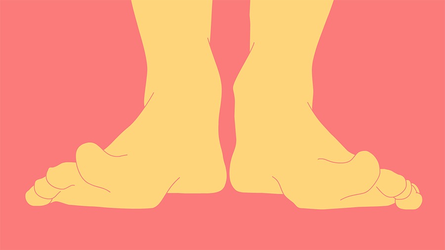 dor no pé durante o ciclo menstrual