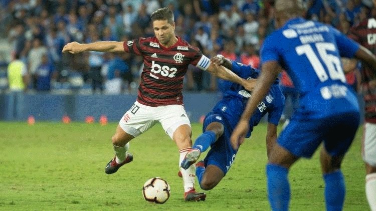 Lesão em Diego, do Flamengo